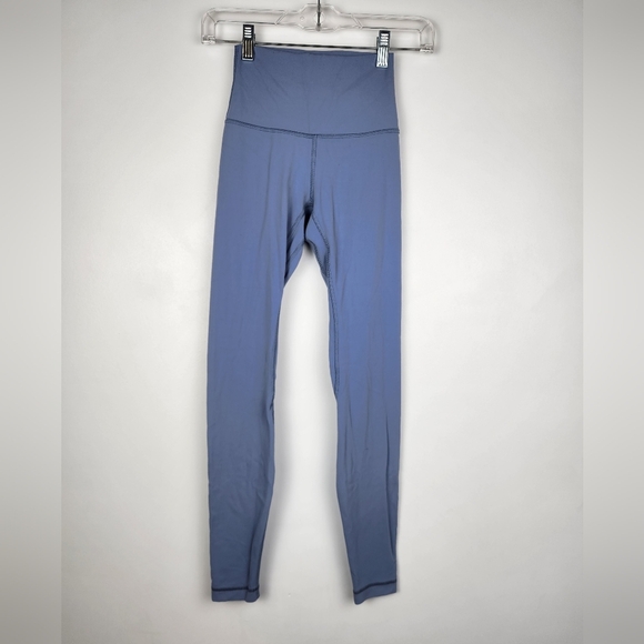 Lululemon Align Leggings Blue Size 2 Full Length - Picture 1 of 8